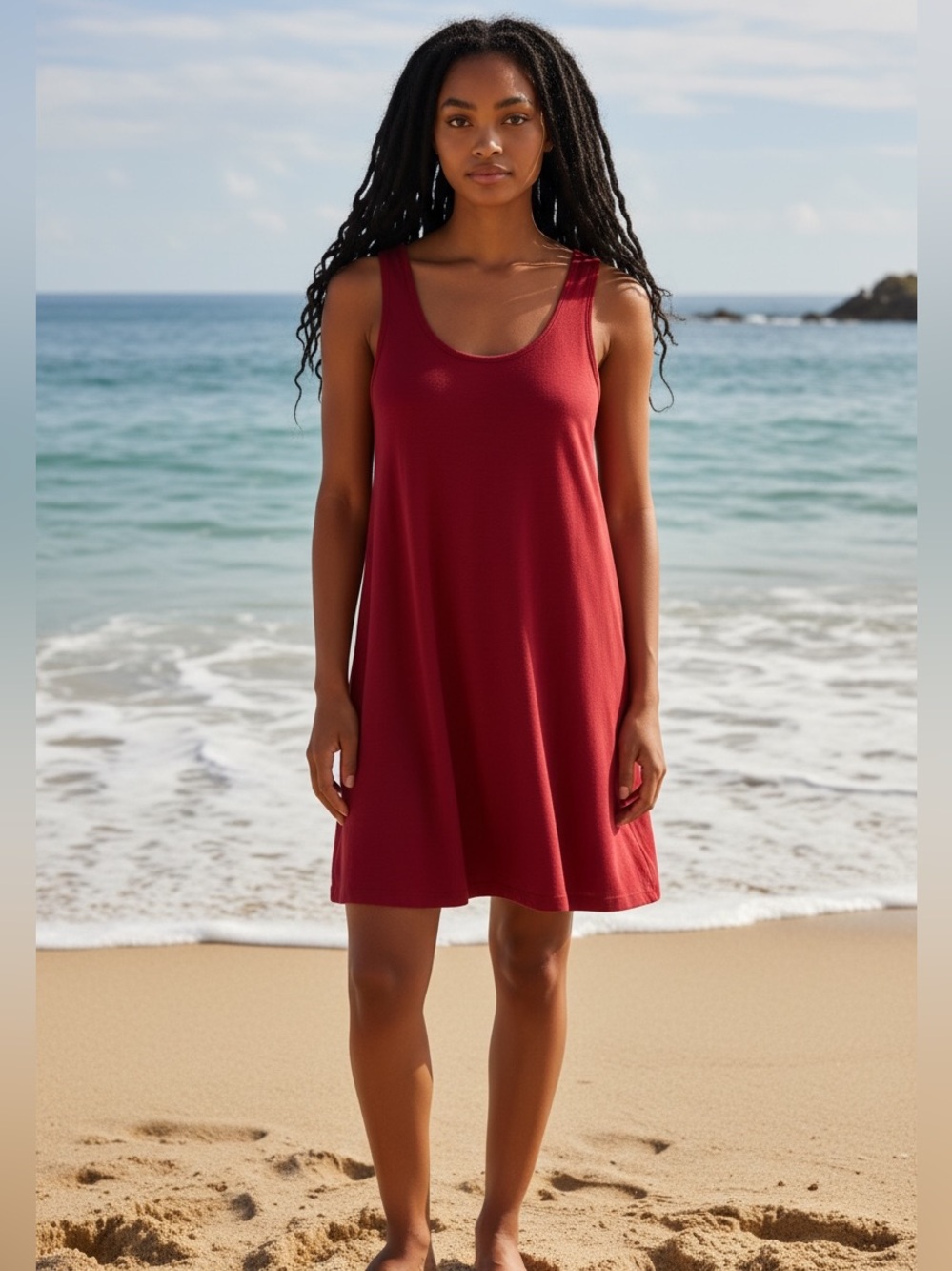 Hurley Dri FIT Vibrant Ribbed Tank Dress NWT (B)